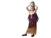 Šaty na karneval -  čarodějka, 130 - 140  cm