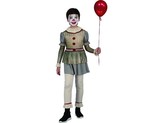 Šaty na karneval -  strašidelný klaun,  110- 120 cm
