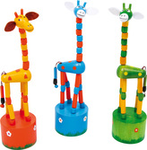 Small Foot Tančící žirafy Alfies set 3 ks