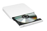 HITACHI LG - externí mechanika DVD-W/CD-RW/DVD±R/±RW/RAM/M-DISC GP90NW70, Ultra Slim, White, box+SW