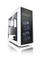 FRACTAL DESIGN skříň FOCUS G, Midi Tower, průhledný bok, White, bez zdroje