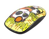 TRUST Myš Sketch Wireless Silent Click Mouse - yellow