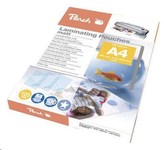 Peach Laminating Pouch A4 (216x303mm), 125mic, matt