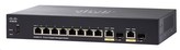 Cisco switch SG350-10-RF, 8x10/100/1000, 2xGbE SFP/RJ-45, REFRESH