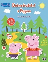 Dobrodružství s Peppou - Samolepková knížka