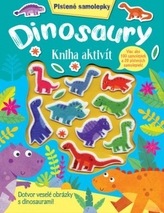 Dinosaury kniha aktivít - Plstené samolepky
