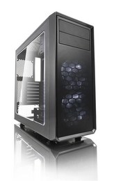 FRACTAL DESIGN skříň FOCUS G, Midi Tower, průhledný bok, Grey, bez zdroje