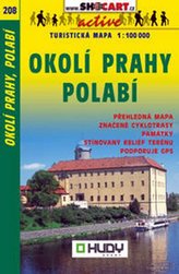 Okolí Prahy, Polabí turistická mapa 1:100 000