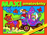 MAXI omalovánky – oranžová