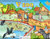 V ZOO 3D leporelo