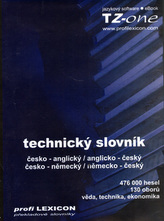 Technický slovník česko-anglický, anglicko-český, česko-německý, německo-český