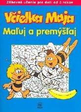 Včielka Maja Maľuj a premýšľaj