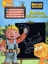 Bořek stavitel Bořkova křídová kniha + 4 barevné křídy