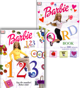 Balíček 2ks Barbie Word + Barbie 1,2,3