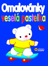 Veselá pastelka omalovánky