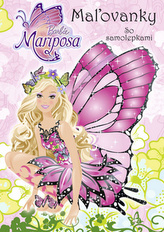 Barbie Mariposa Mažovanky so samolepkami