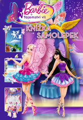 Barbie Tajemství víl Knížka samolepek