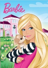 Barbie kamarádka - omalovánky