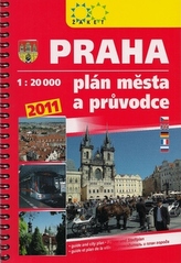 Praha plán města a průvodce 2011